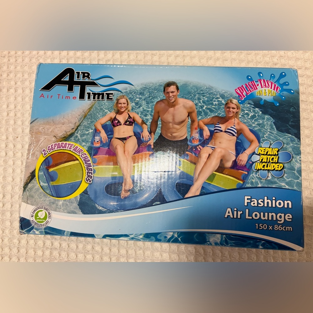 Splash-Tastic Fun & Play Inflatable Lounger